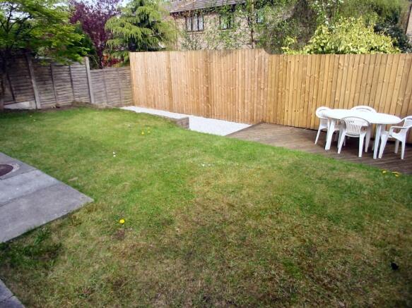 Rear garden