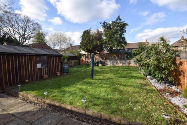 Rear garden