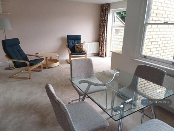 Living Room And Dining Area