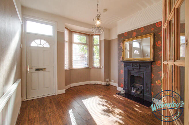 Front sitting room with original features