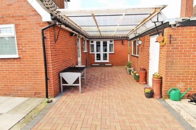 Rear Patio Area