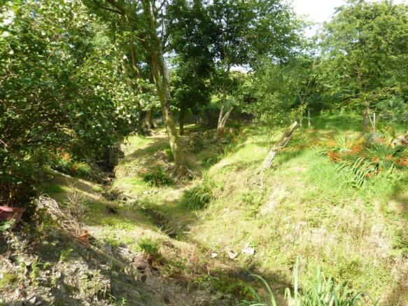 STREAM AND WOODED BANK