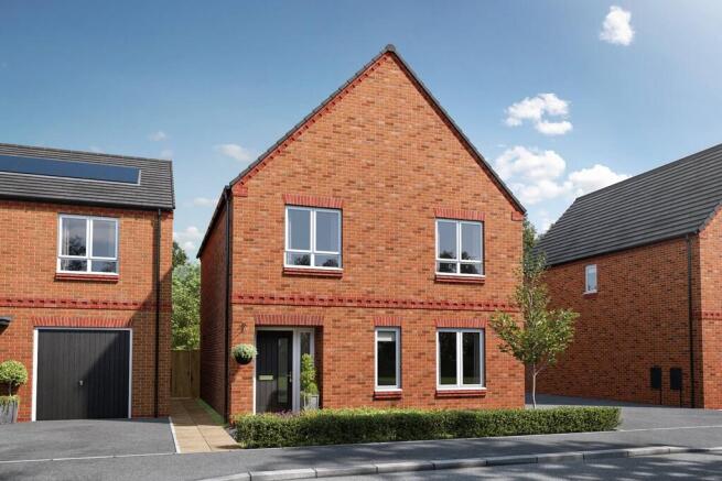 Artists impression of The Bittesford