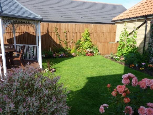 Rear garden