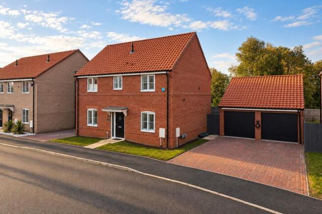 4-bed detached on Balmoral Way, Holbeach, PE12, £350,000
