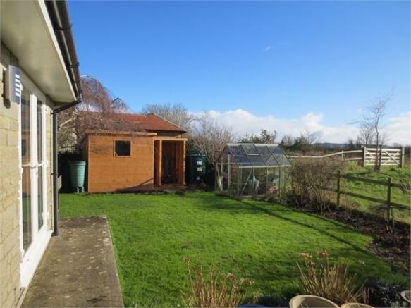 Rear garden
