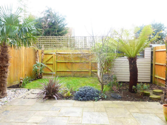 Garden from lounge