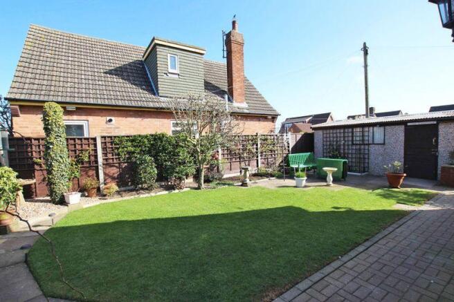 Rear garden