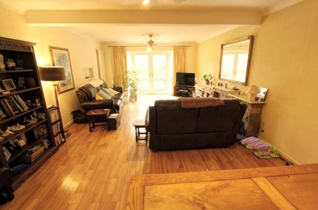 Lounge to patio doors