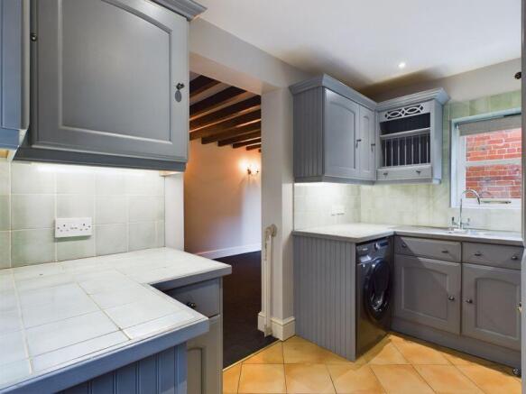 Kitchen through to dining 