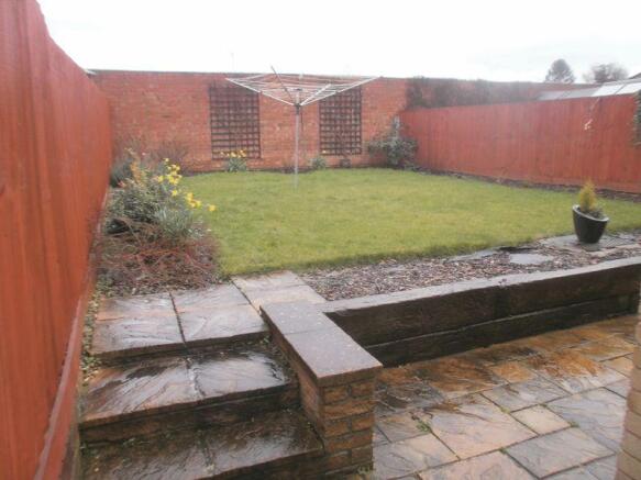 Rear garden