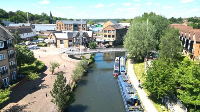Views towards The Papermill in Apsley