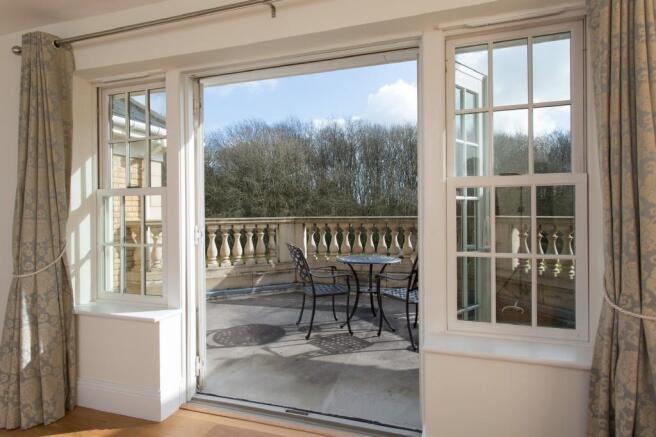 Balcony from master
