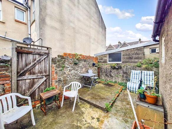Rear garden