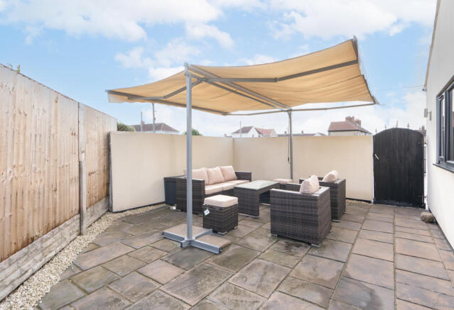 Private patio