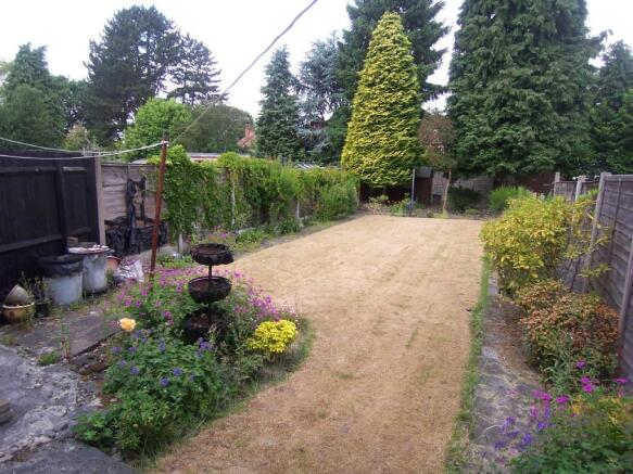 Rear garden