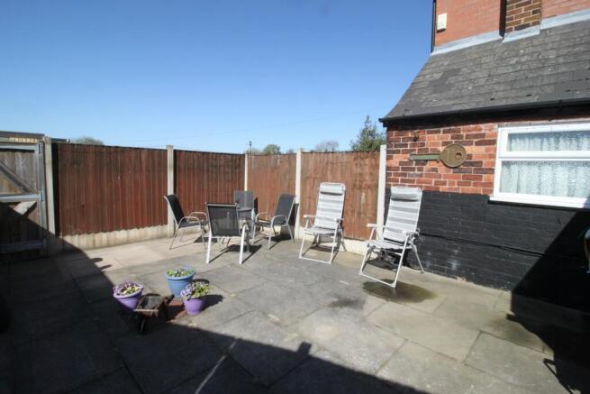 Rear Patio