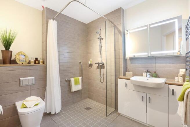 Show home shower room