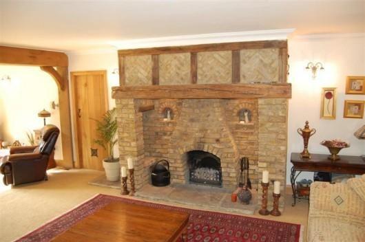 INVITING FIREPLACE