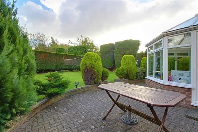 Rear garden