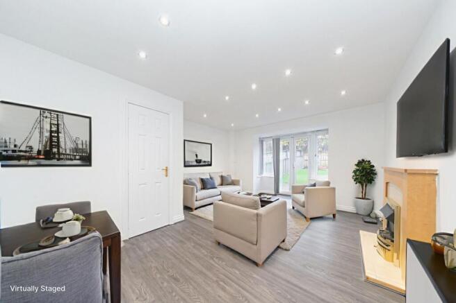 Virtually Staged Lounge