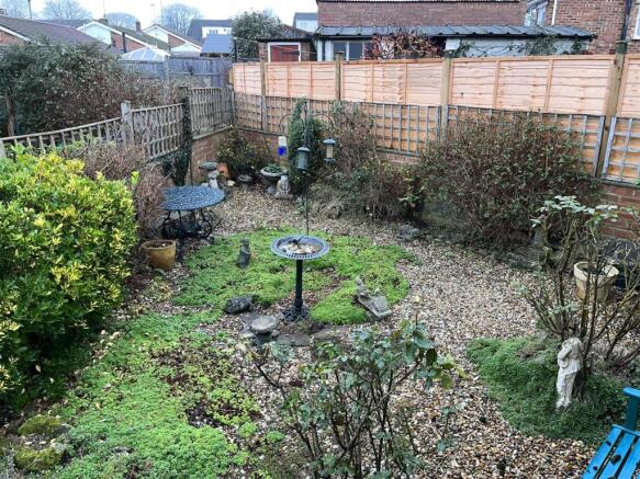 Rear garden