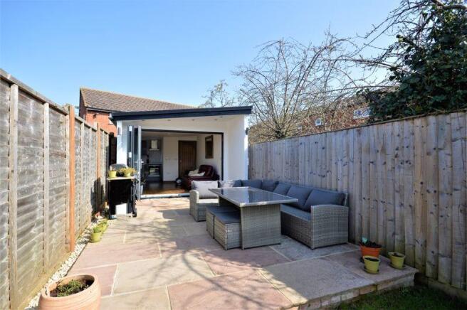 Terrace seating area