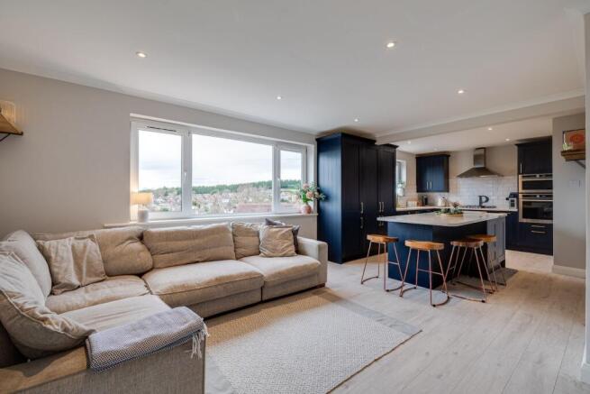 Open plan kitchen