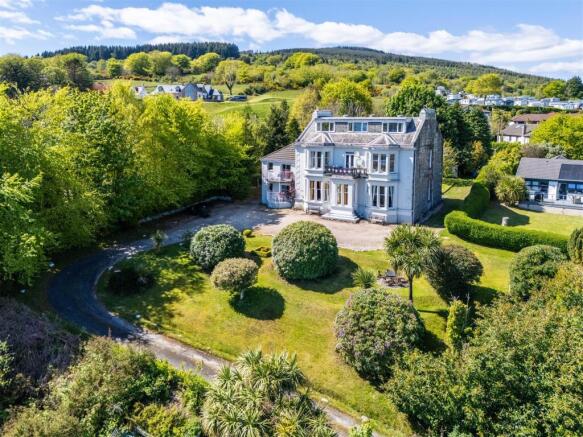 Aerial view of Kinneil