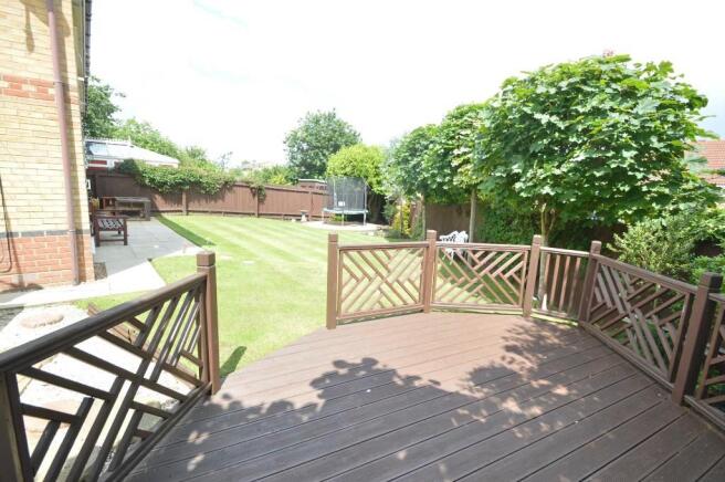Rear garden