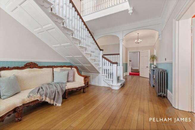Entrance Hall, Highfields, Orton Longueville