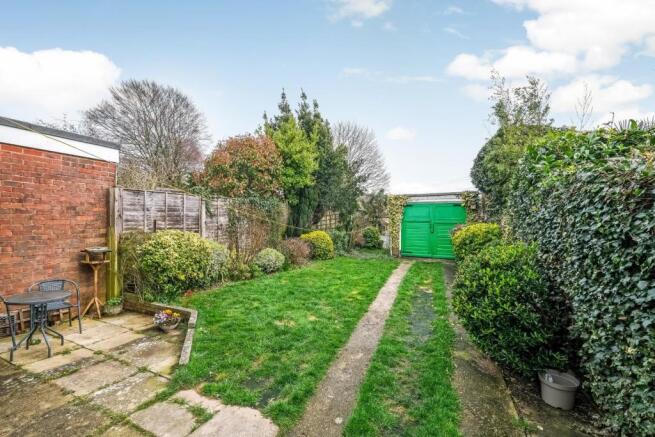 Garden and garage
