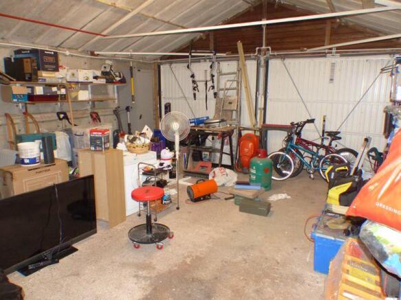 inside garage