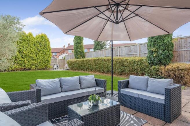 Rear garden
