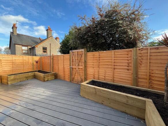Rear garden