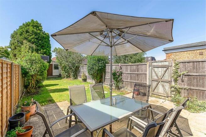 Rear garden