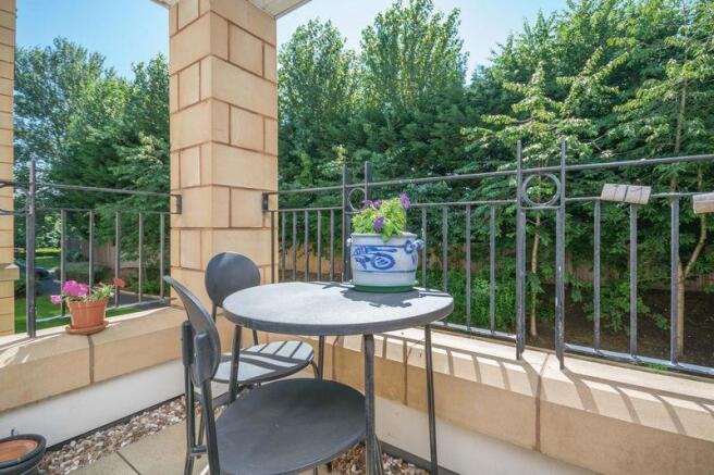 Rear Balcony View