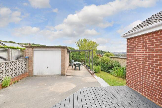 Rear Garden & Garage 