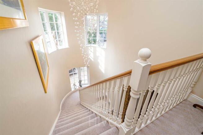 Spectacular "turret" staircase