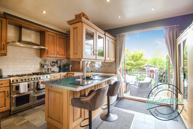 French doors to rear gardens