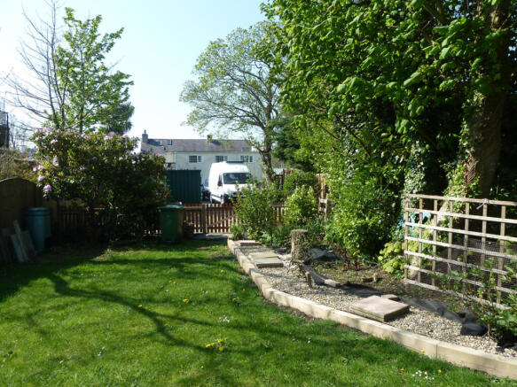Rear garden