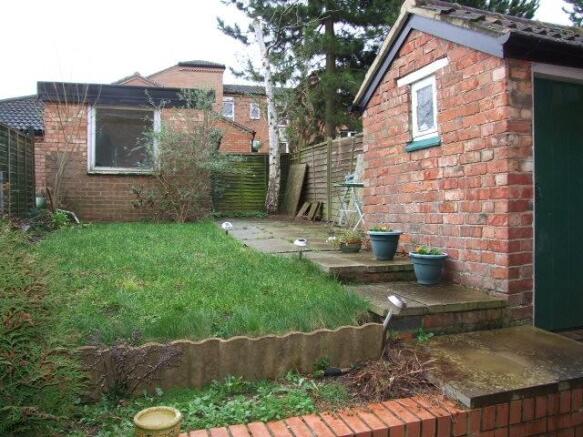 Rear garden