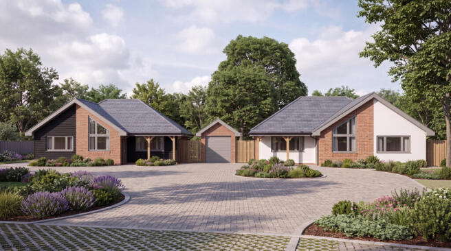 DEVELOPMENT SITE FOR TWO DETACHED BUNGALOWS