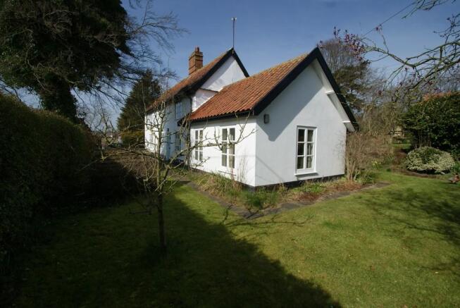 Side of cottage