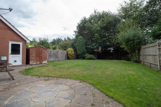 Rear garden