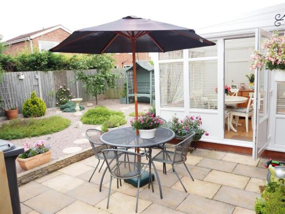 Rear Patio Area 242