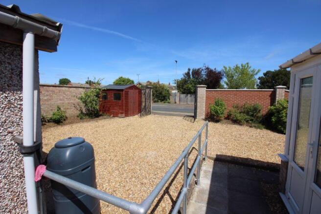 Gravel driveway