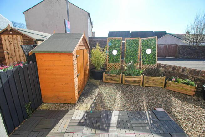 Rear garden