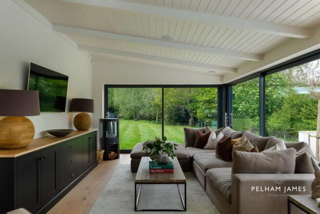 Open Plan Kitchen/Dining/Living Room, The Barn, Belton In Rutland