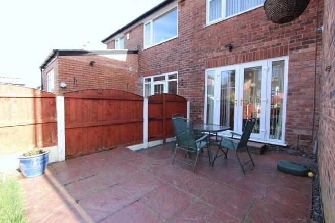 Rear Patio